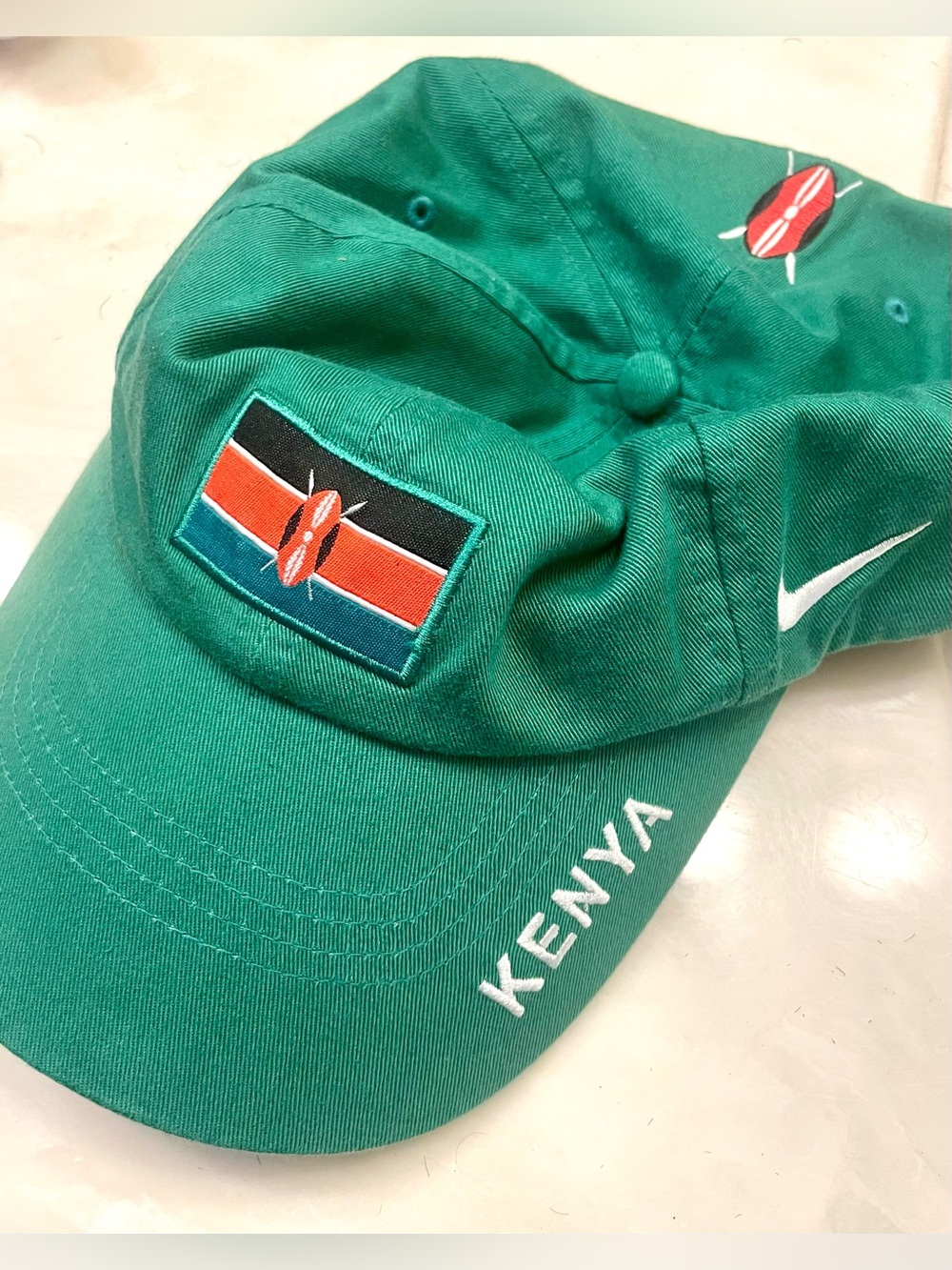 Nike Green Kenya Flag Embroidered Baseball Cap